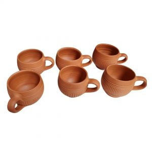 JC039-Mitti Tea Cups 6 Pcs