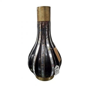 JC045-Vase with Mirror Work