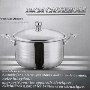 STAINLESS STEEL CASSEROLE
