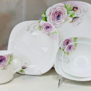 30 PIECES SQUARE DINNER SET