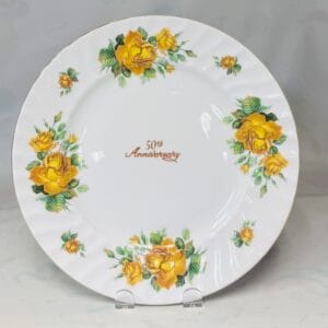 50th Anniversary Decorative Plate