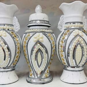 3 pieces vases set