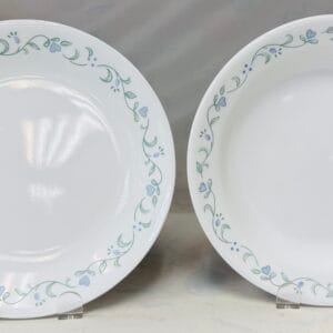 CORELLE COUNTRY COTTAGE LUNCH & RIMMED PLATES