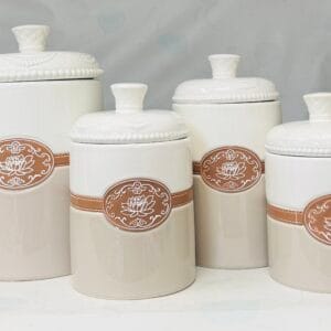 4 Piece Canister Set