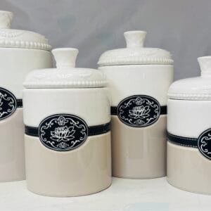 4 Piece Canister Set
