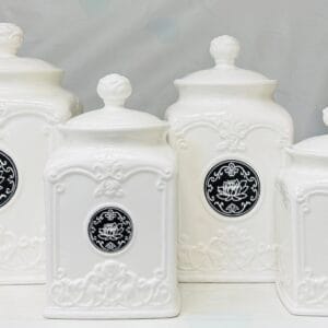 4 Piece Canister Set