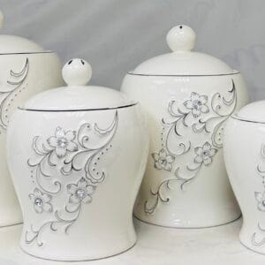 4 Piece  Canister Set