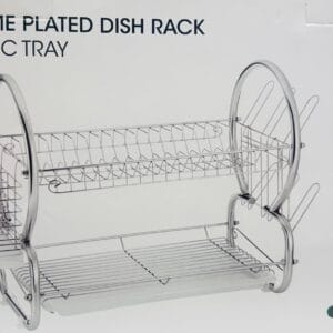 16" Chrome Plated  Dish Rack