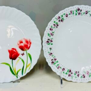 6 Lunch Plate Set