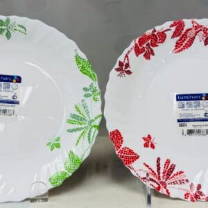 6 Luminarc Lunch Plates Set (Made in France)