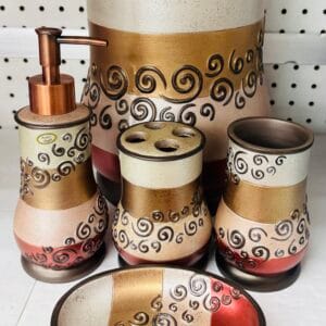 5 Piece Bathroom Set