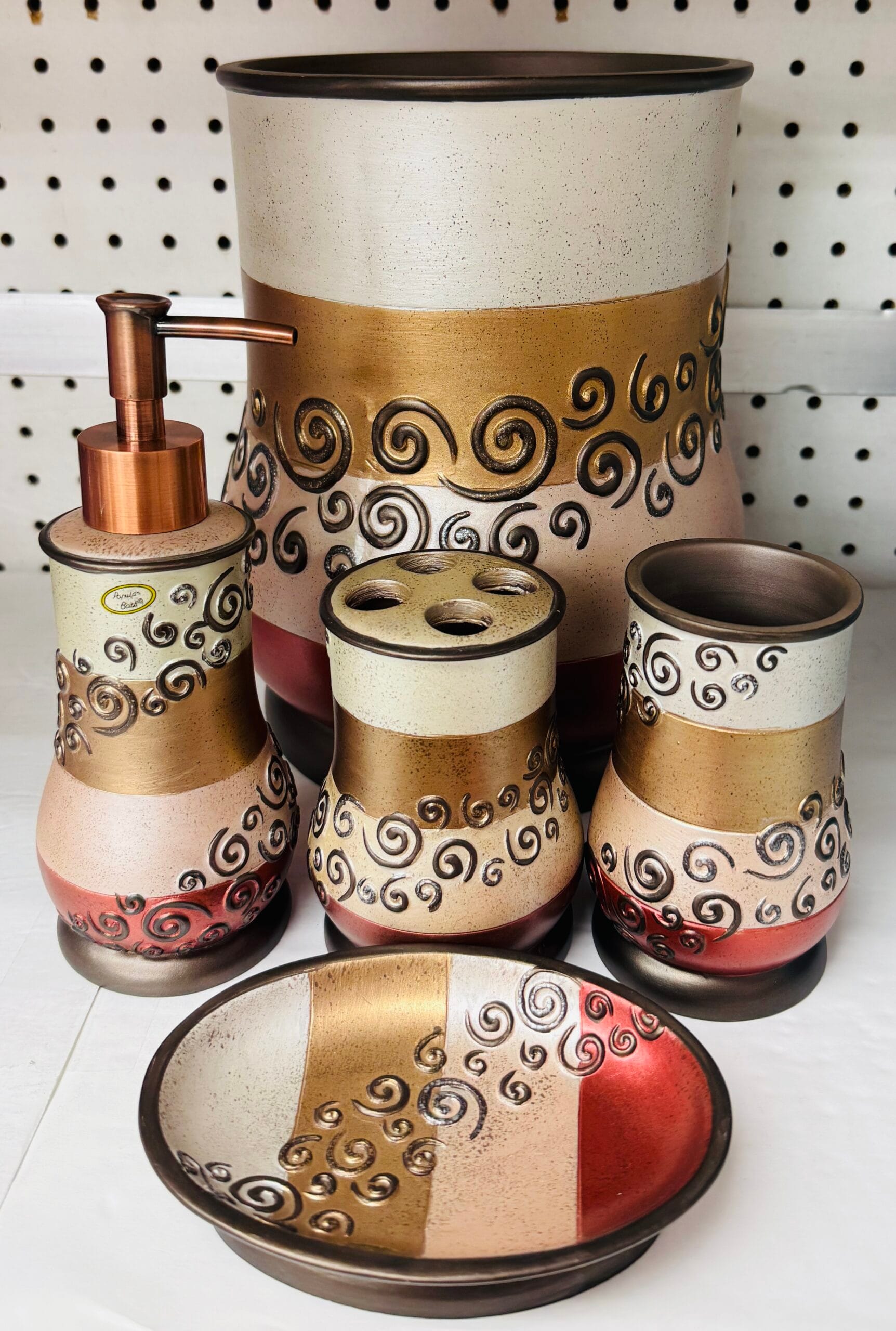 5 Piece Bathroom Set
