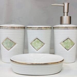 4 Piece Bathroom Set