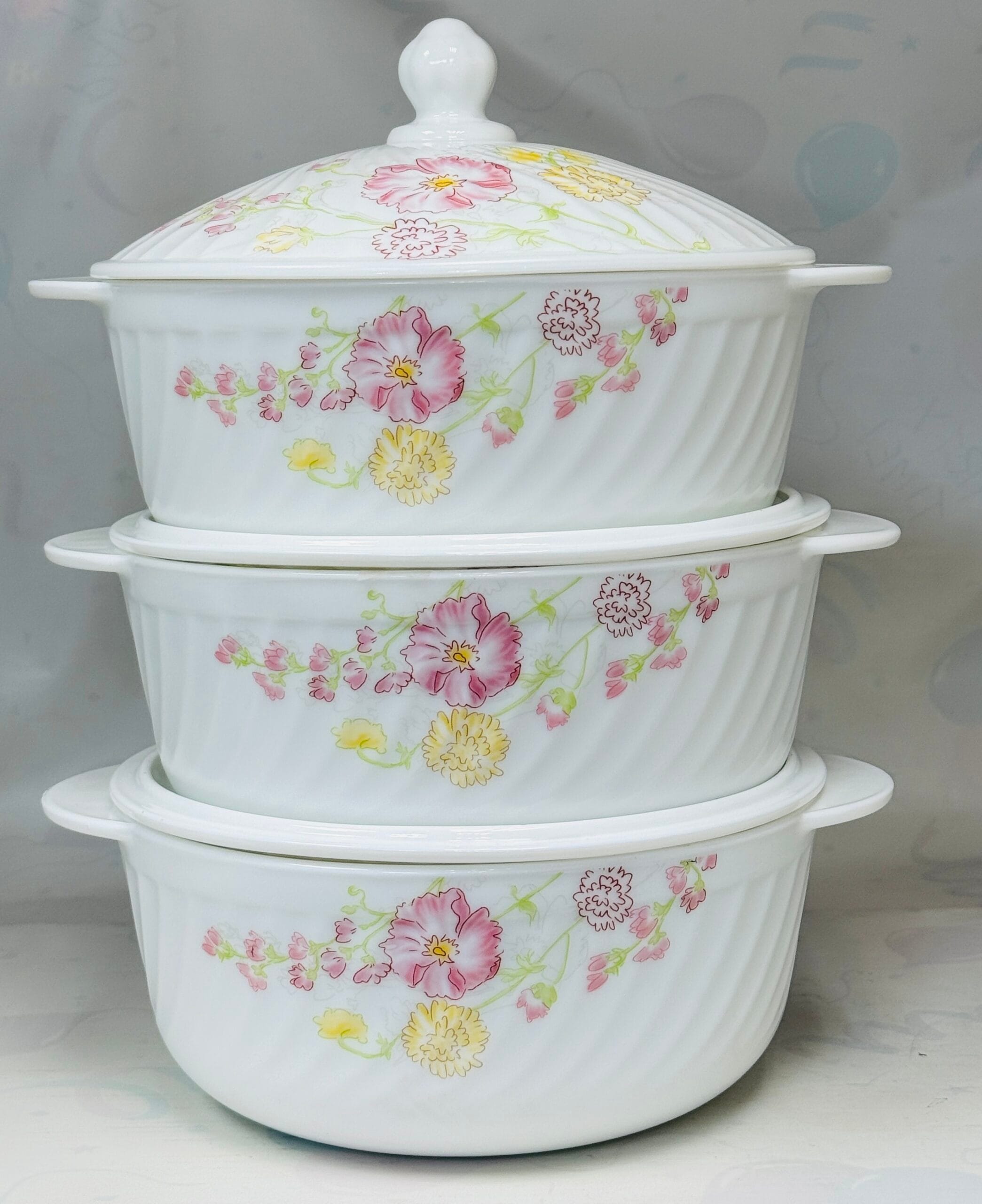3PCS CASSEROLE SET