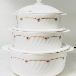 3 PCS CASSEROLE SET