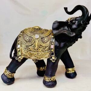 BLACK & GOLDEN ELEPHANT