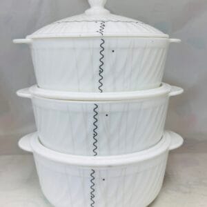 3-Piece Casserole Set (2L Each)
