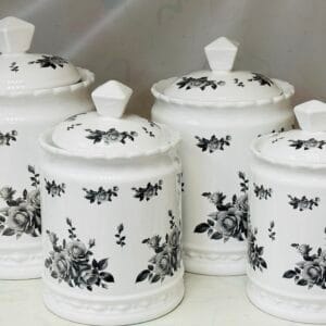 4 Piece Canister Set